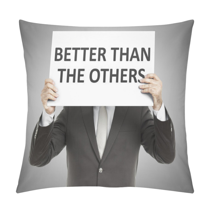 Personality  Business Man Message Pillow Covers