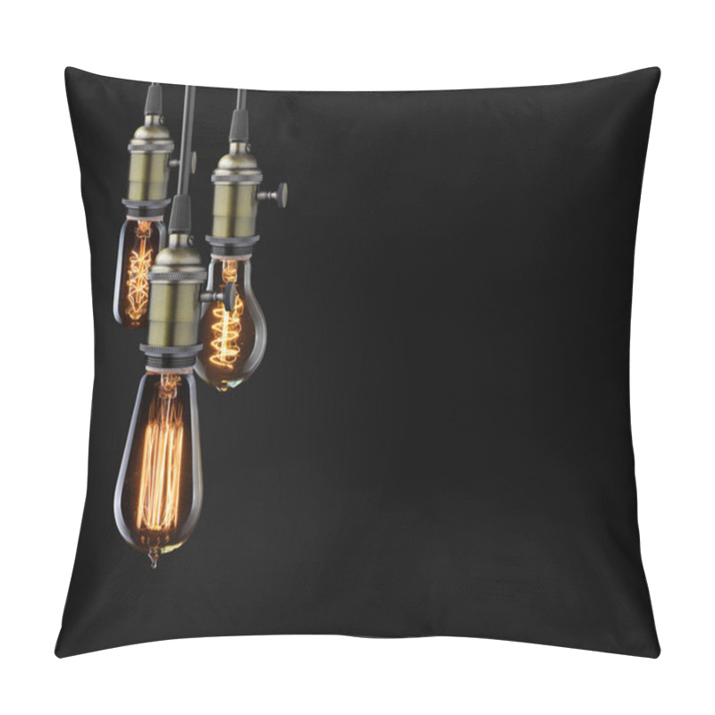 Personality  Old Light Bulbs Pillow Covers