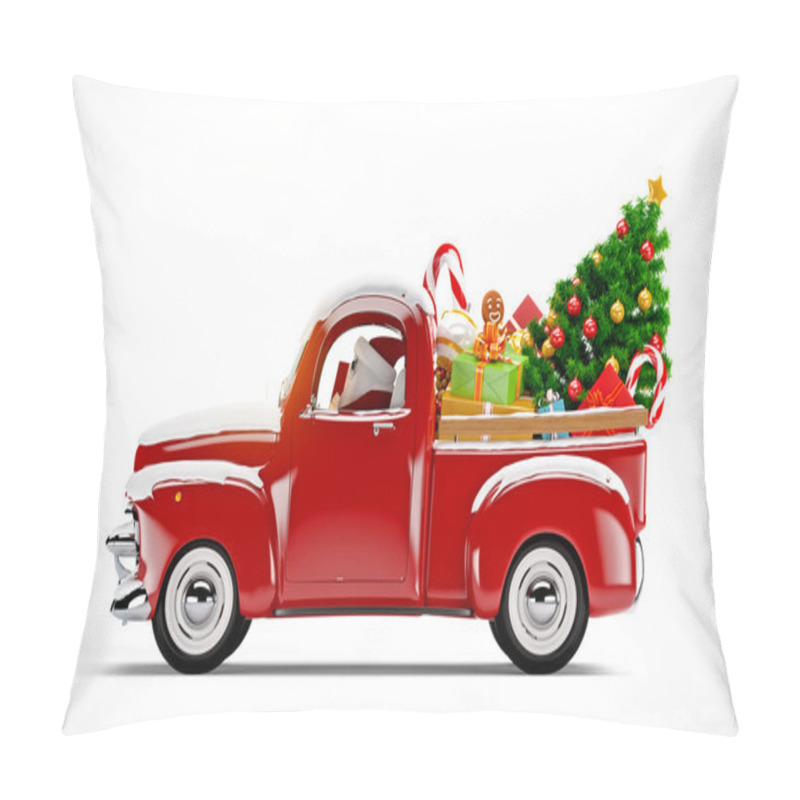 Personality  Christmas Background Pillow Covers