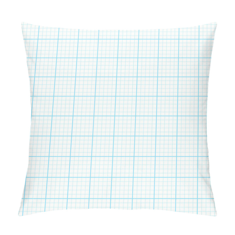 Personality  Vector Seamless Blue Geometric Pattern. Grid Striped Background. Endless Unusual Paper Texture. Pillow Covers