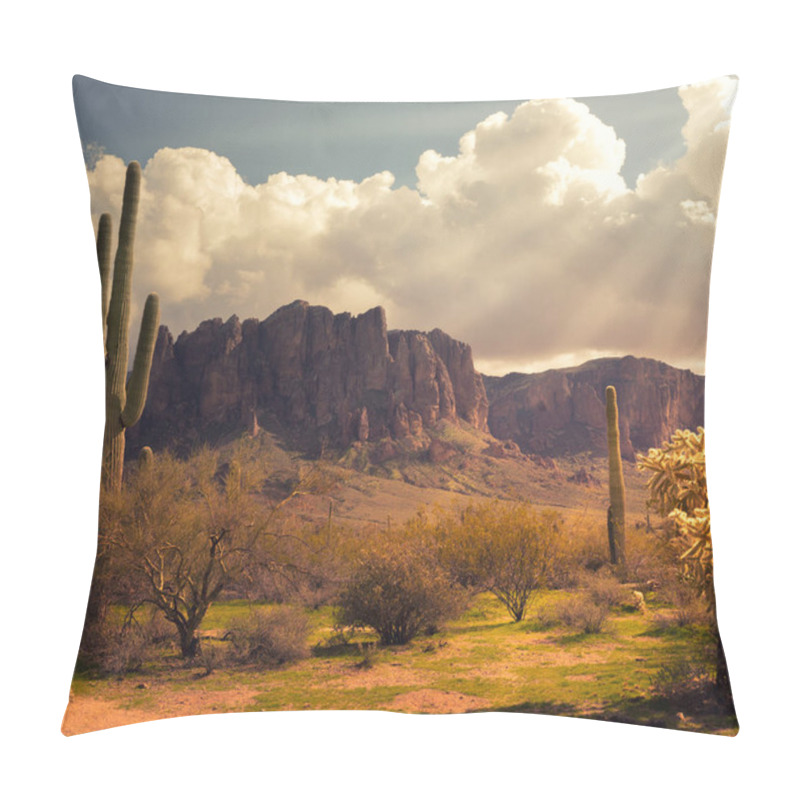 Personality  Arizona Desert Wild West Landscape Pillow Covers