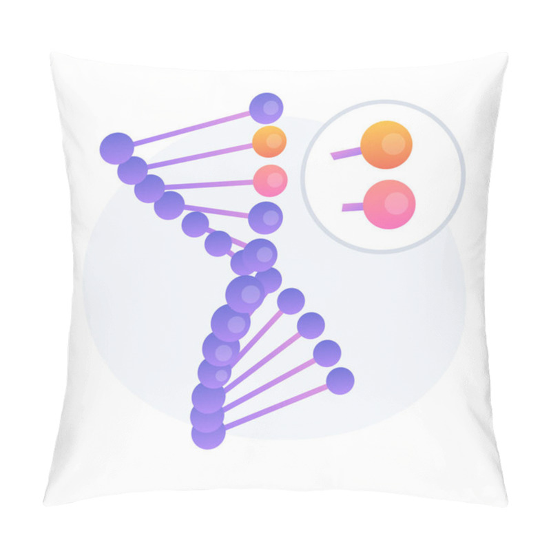 Personality  Genome Modification Vector Concept Metaphor Pillow Covers