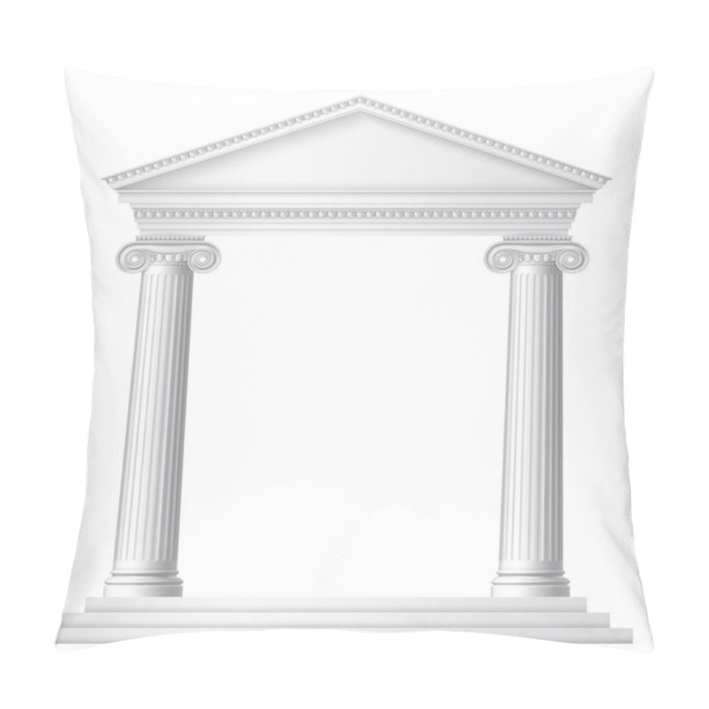 Personality  Greek Or Roman Temple Pillow Covers