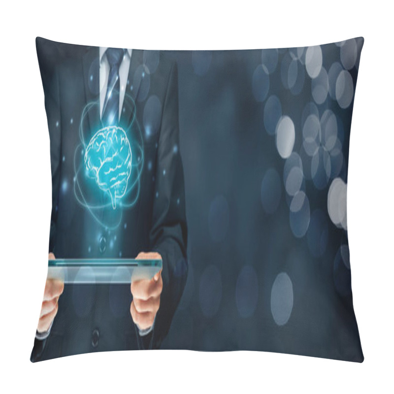 Personality  Artificial Intelligence Concept Pillow Covers