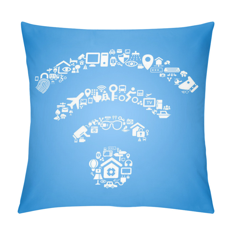 Personality  Internet Of Things And Cloud Computing Pillow Covers