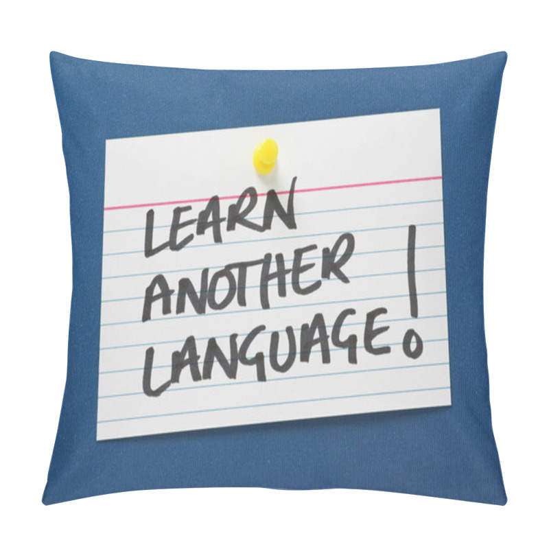 Personality  Learn Another Language! Pillow Covers