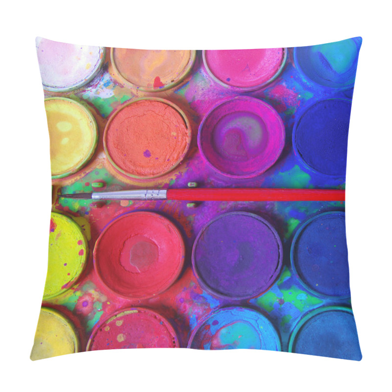 Personality  Messy Paints Pillow Covers