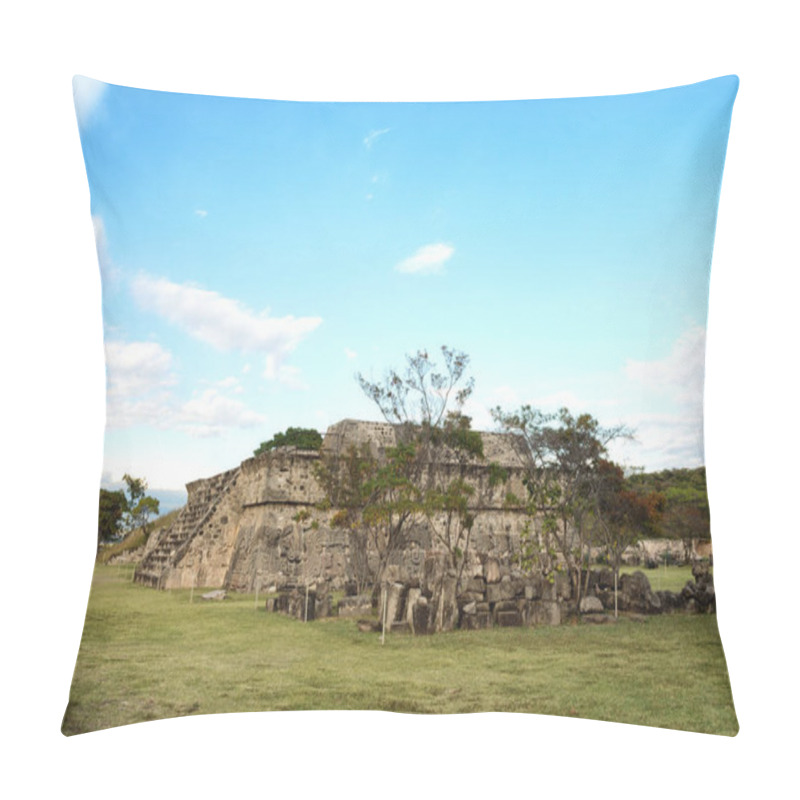 Personality  Pre-Columbian Archaeological Site Of Xochicalco In Mexico Pillow Covers