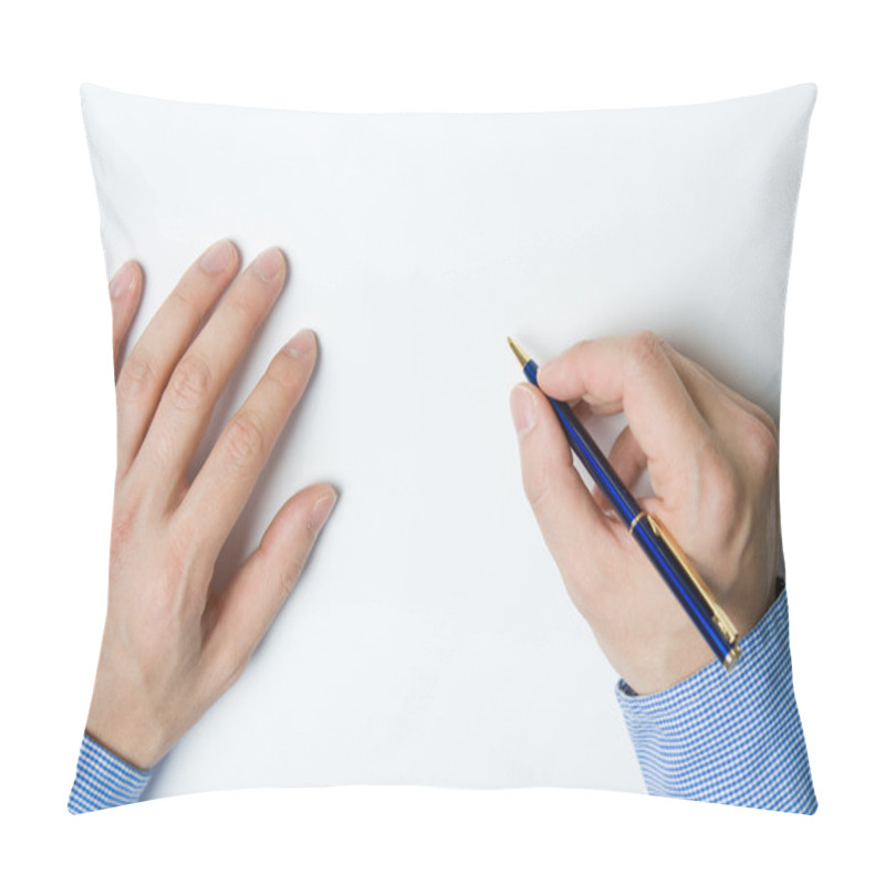 Personality  Person Writing On Paper Pillow Covers