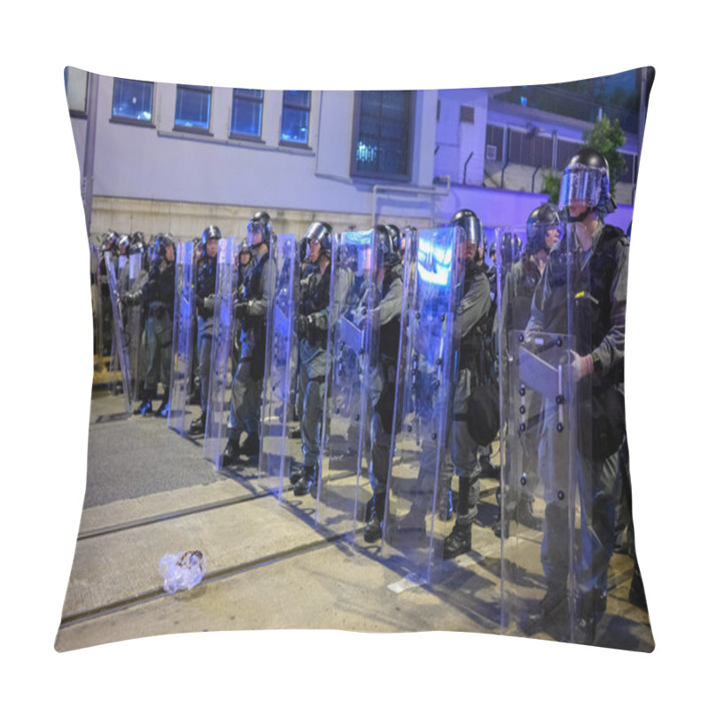 Personality  Anti- Extradition Bill Protest In Hong Kong Island Pillow Covers