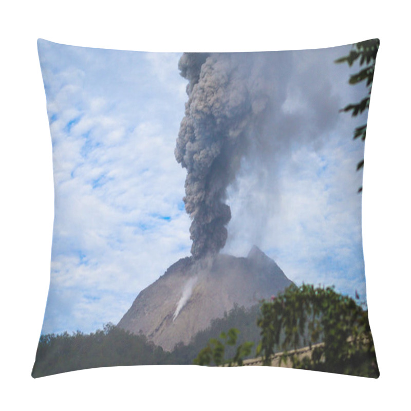 Personality  The Eruption Of Mount Lewotobi In East Flores Regency, Larantuka, Lewotobi Volcano Emits Volcanic Ash Pillow Covers