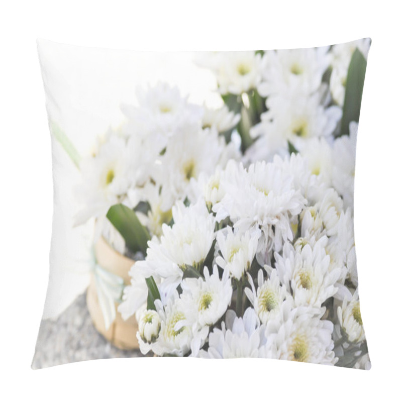 Personality  Chrysanthemum Morifolium Ramat Or Chrysanthemum Flower Pillow Covers