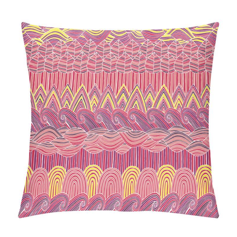 Personality  Collage Seamless Pattern  Pillow Covers