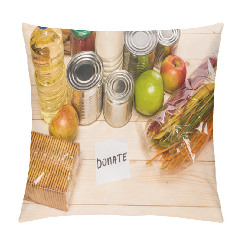 Personality  Different Donation Food Pillow Covers