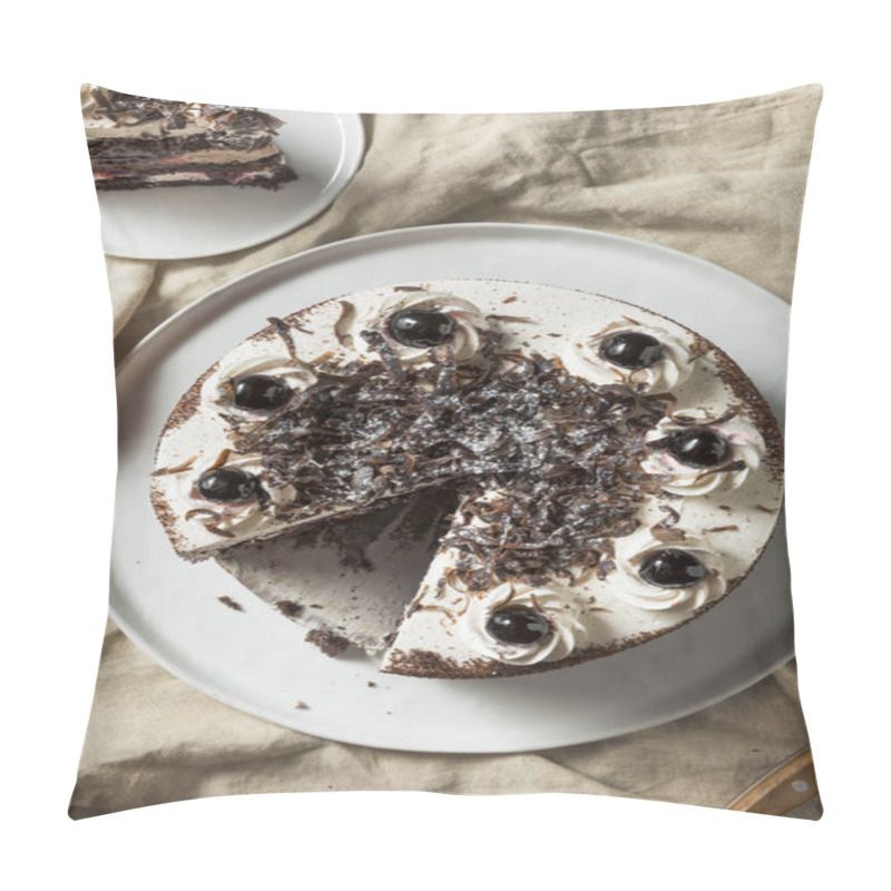 Personality  Sweet Homemade Black Forest Cake Ready To Eat Pillow Covers