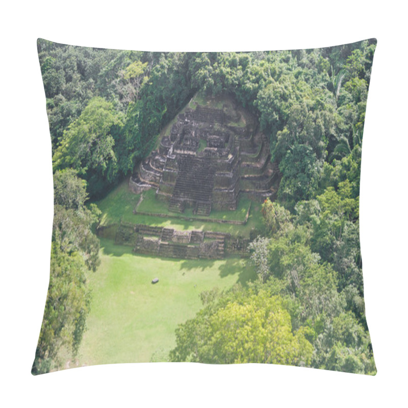 Personality  Lamanai, Maya Ruins Pillow Covers