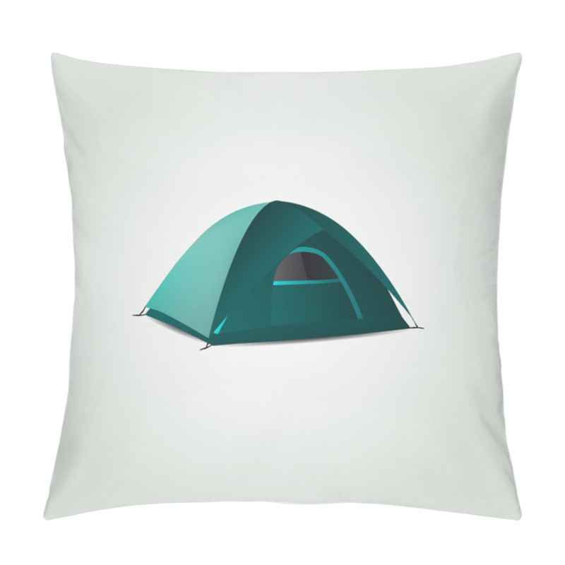 Personality  Vector Tent,  Vector Illustration  Pillow Covers