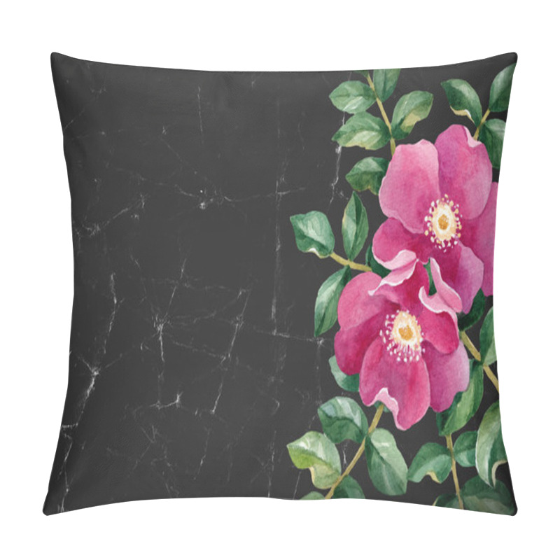 Personality  Wild Rose Flower Pillow Covers