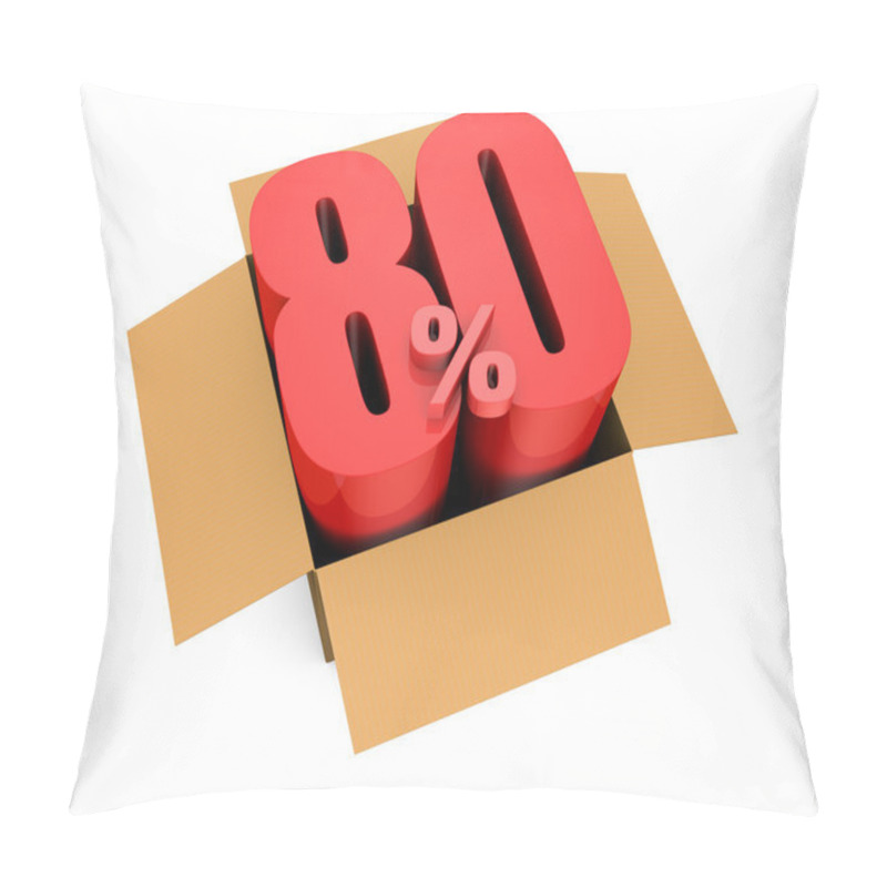 Personality  Percent Icon Pillow Covers