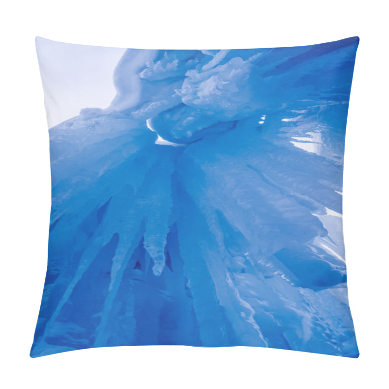 Personality  Ice Castles Icicles And Ice Formations Pillow Covers