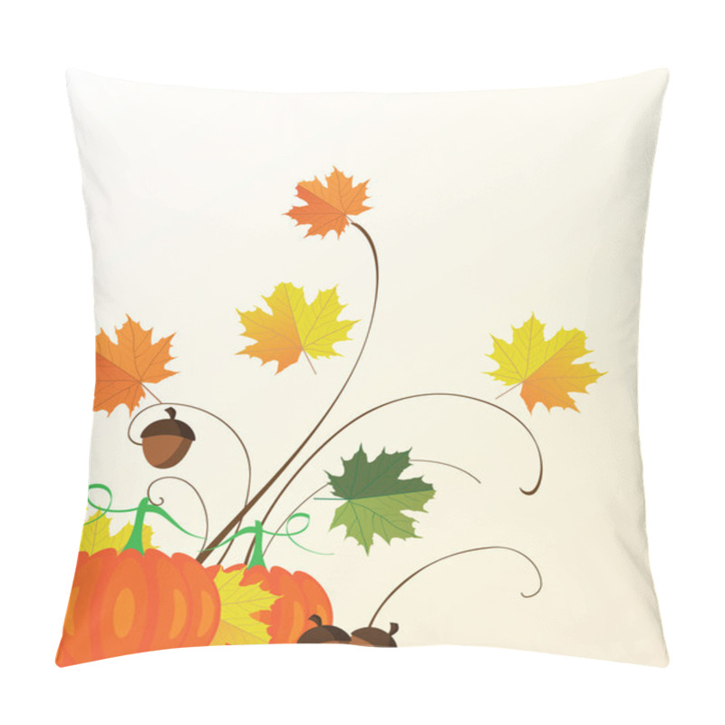 Personality  Fall Background Pillow Covers