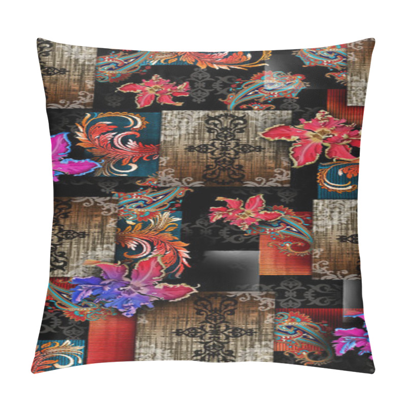 Personality  THE PASSION OF MODERN PAISLEY DESIGN PATTERN Pillow Covers