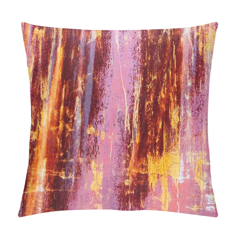 Personality  Metallic Background. Metal Texture. Abstract Pattern. Iron Background Pillow Covers