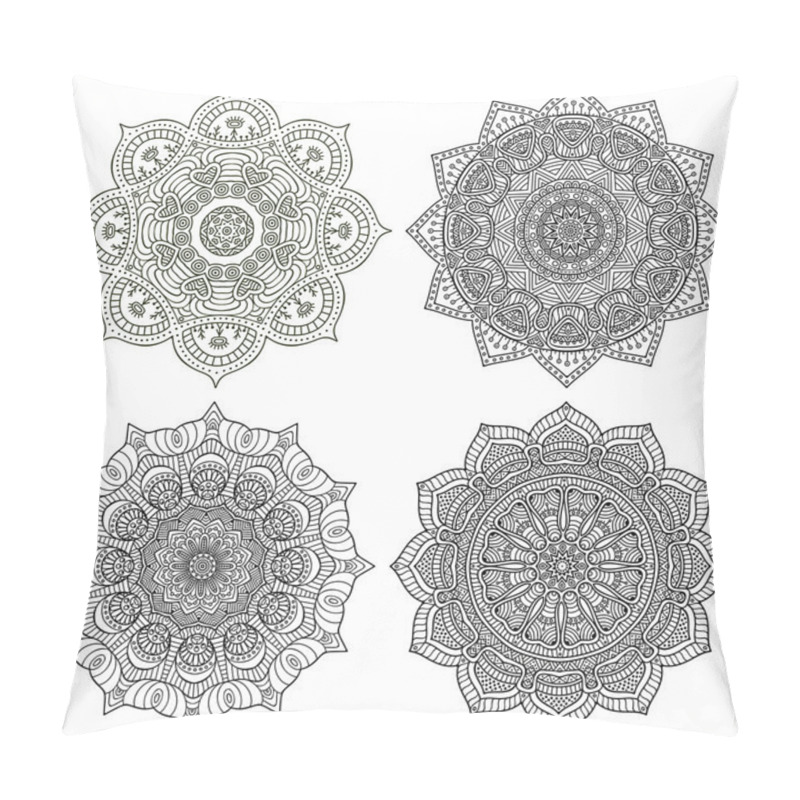 Personality  Decorative Mandala Collection Pillow Covers