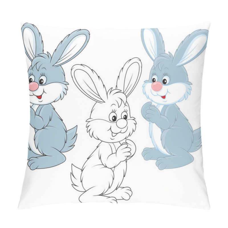 Personality  Hare Pillow Covers