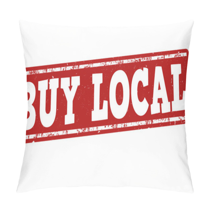 Personality  Buy Local Stamp Pillow Covers