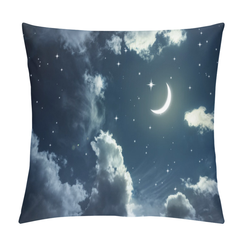 Personality  Night Sky Background Pillow Covers