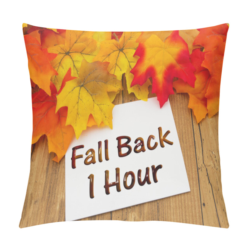 Personality  Fall Back 1 Hour Pillow Covers