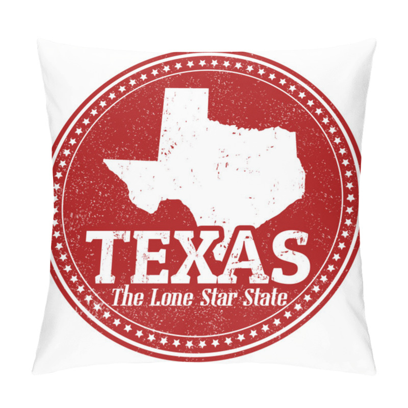 Personality  Texas Stamp Pillow Covers