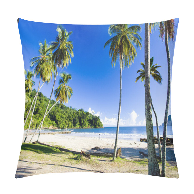 Personality  Maracas Bay, Trinidad Pillow Covers