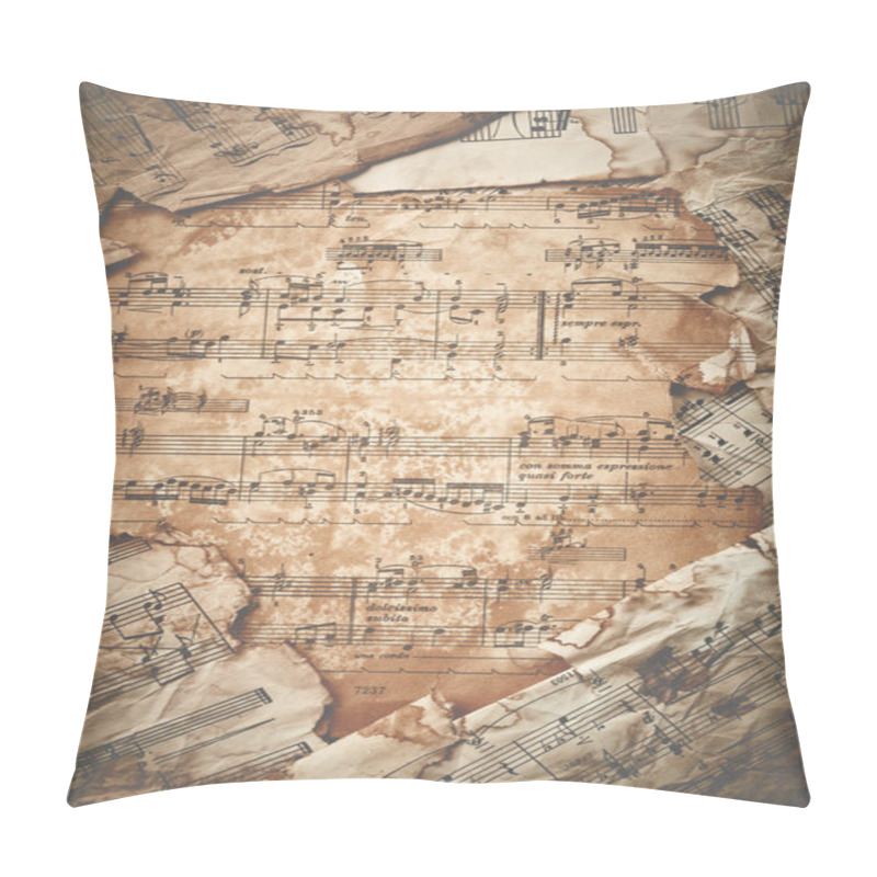 Personality  Music Sheets Pillow Covers