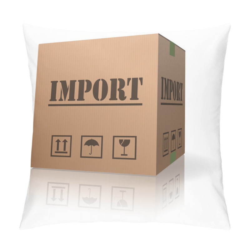 Personality  Import Shipping Goods Cardboard Box Pillow Covers