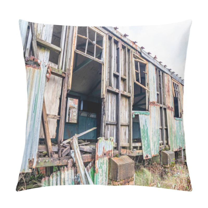 Personality  Abandoned Buildings At Fort Dunree, Inishowen Peninsula - County Donegal, Ireland Pillow Covers