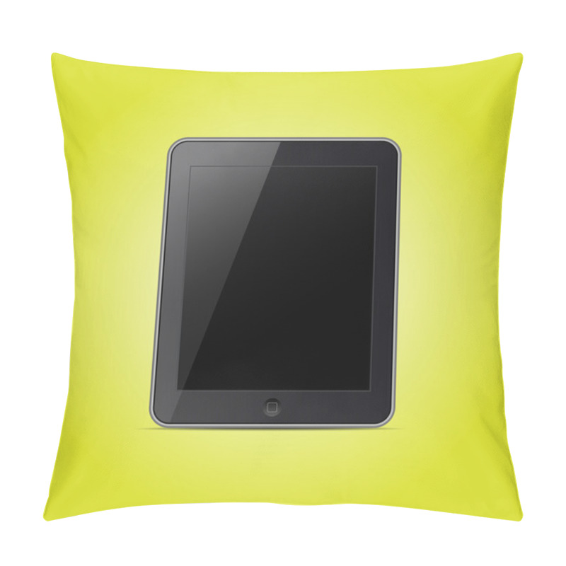 Personality  Tablet Pc Computer. Vector  Illustration  Pillow Covers