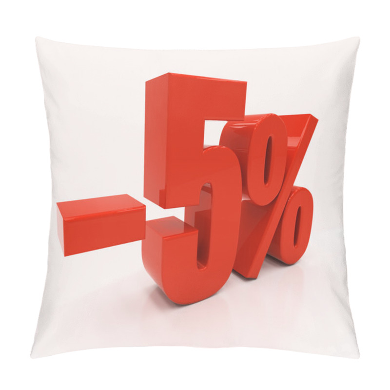 Personality  3D 5 Percent Pillow Covers