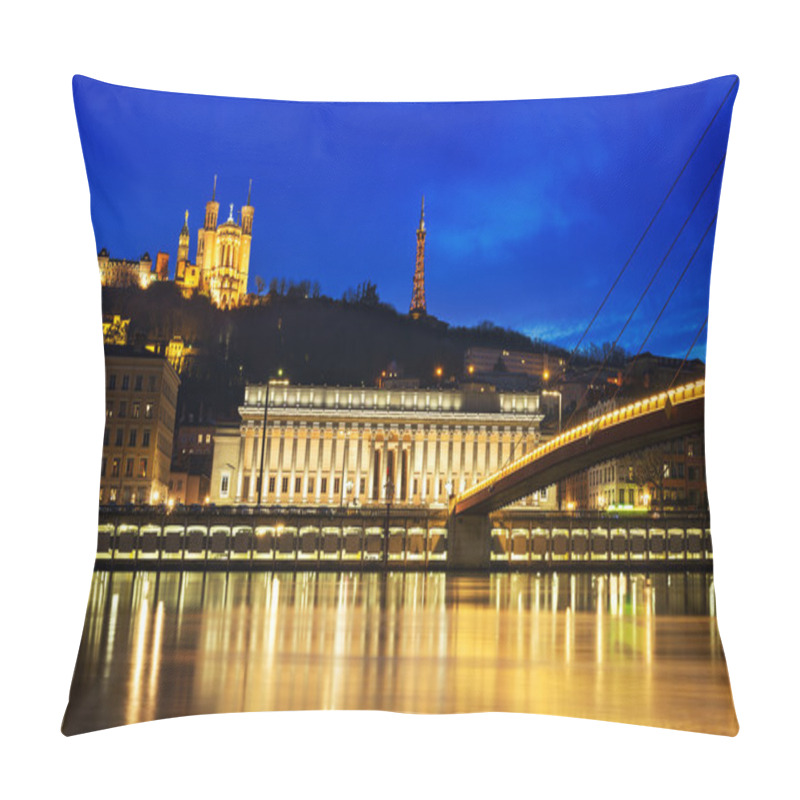 Personality  Lyon Blue Hour Pillow Covers