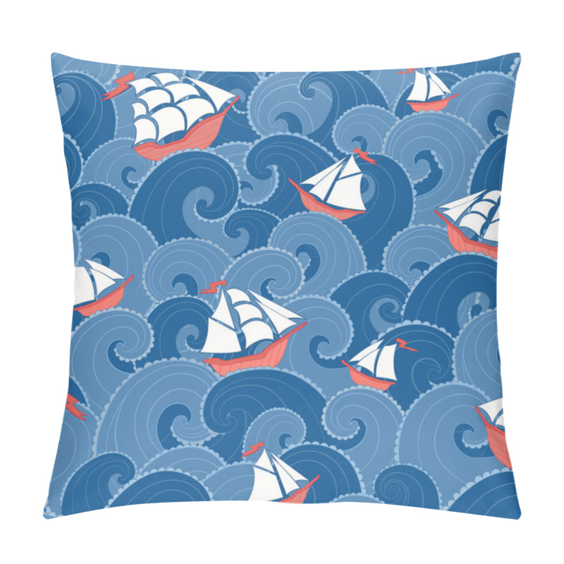 Personality  Marine Pattern Pillow Covers