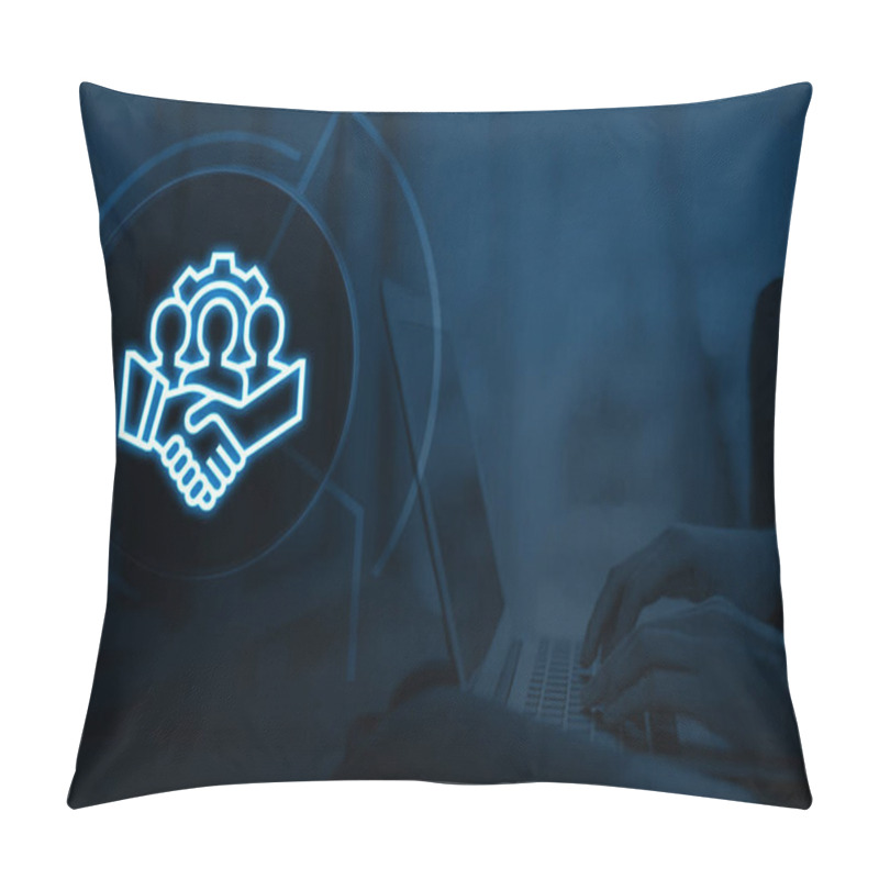 Personality  Empowering Your Business How Our Enthusiastic Team Drives Client Success Pillow Covers