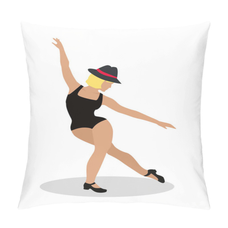 Personality  Jazz Dancer Tap Dance, Jitterbug, Swing, Lindy Hop Pillow Covers