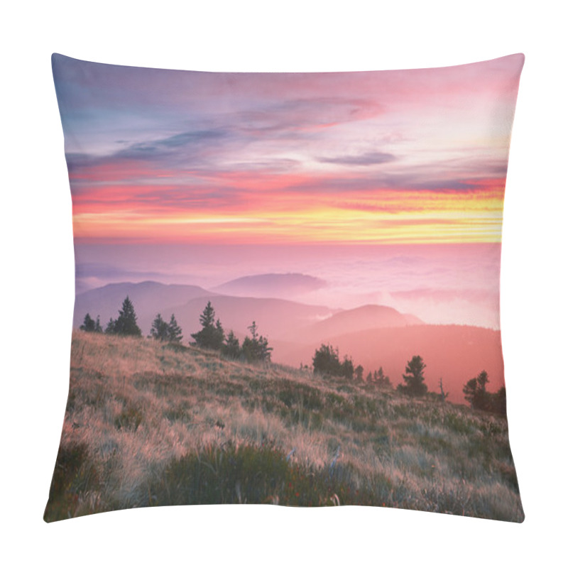 Personality  Mountains At The Sunrise Pillow Covers