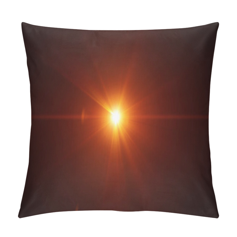 Personality  Optical Lens Flare Background Pillow Covers