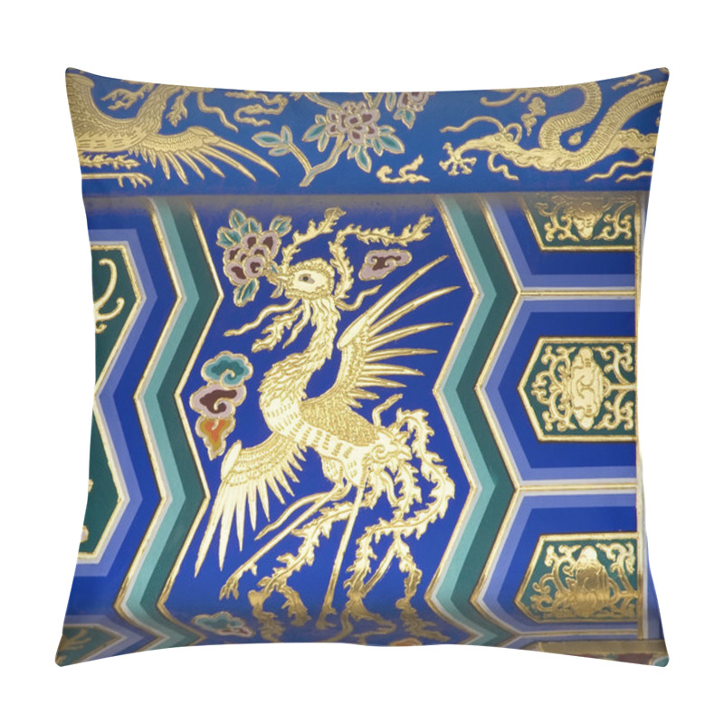 Personality  Phoenix Detail Temple Of Heaven Beijing China Pillow Covers