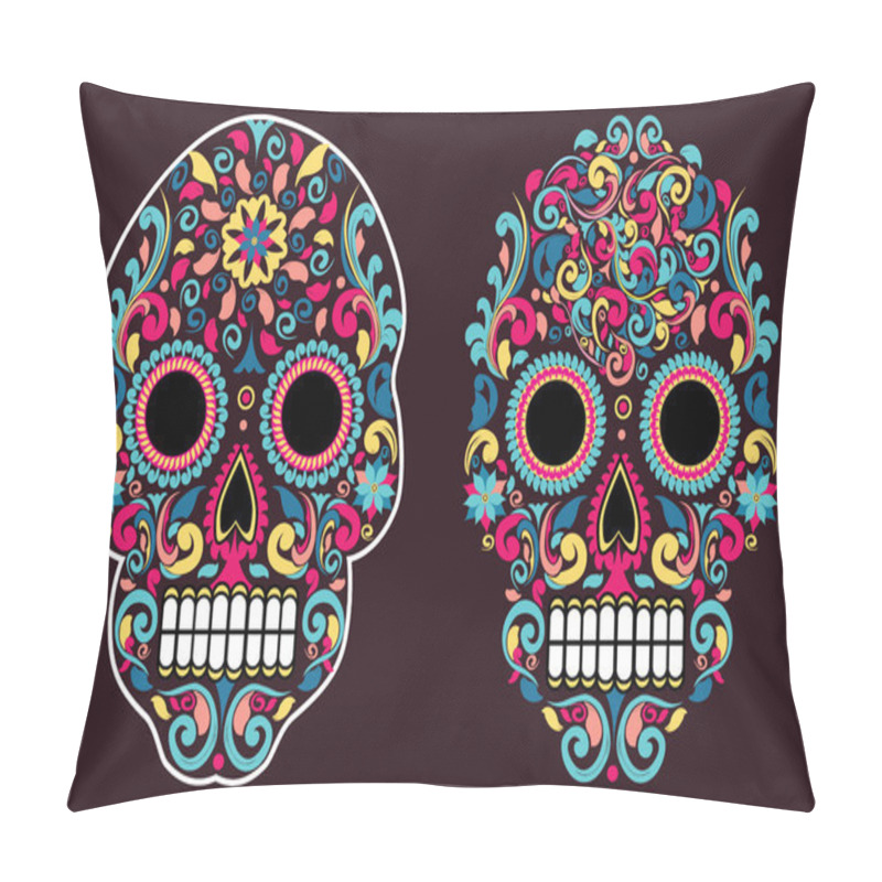 Personality  Pattern Skull Pillow Covers