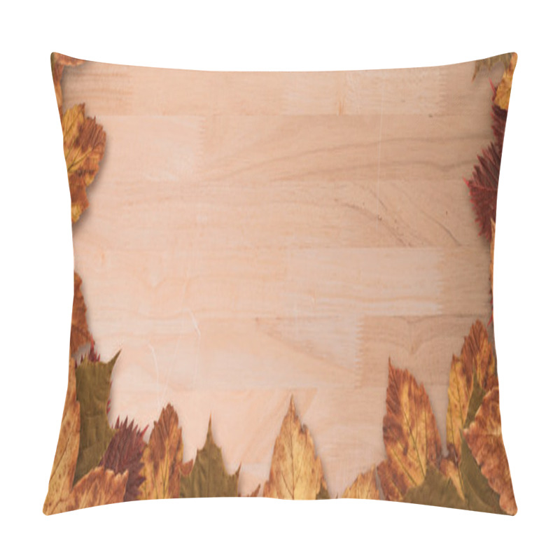 Personality  Autumn Leaves Pattern Pillow Covers