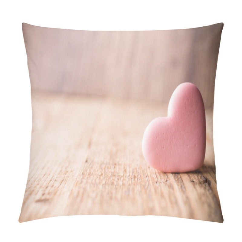 Personality  Pink Heart. Pillow Covers