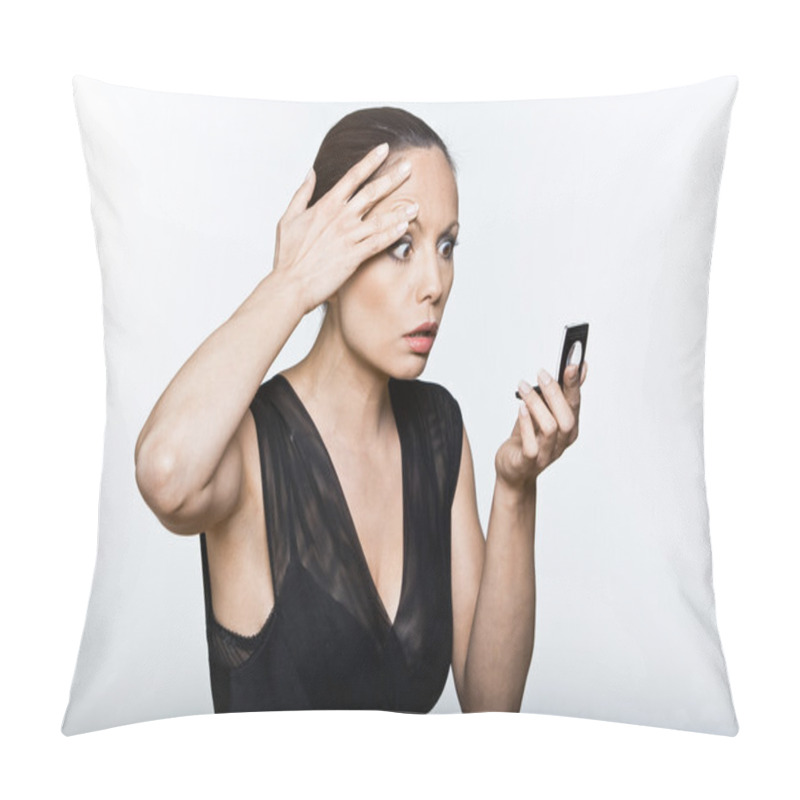 Personality  Beautiful Expressing Aging Process Pillow Covers